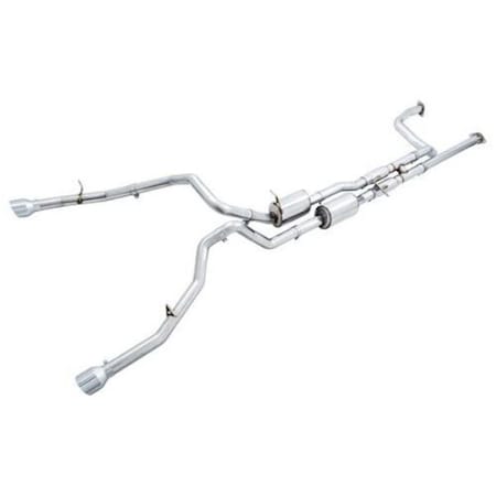 Awe Cat Back Tuning Exhaust for 2021 RAM 1500 TRX, Chrome 3015-32004